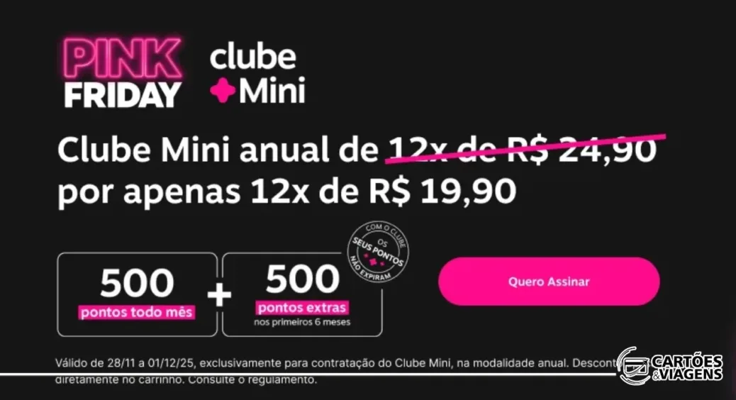 Assinatura Clube Mini com bônus: como funciona, regras e se vale a pena