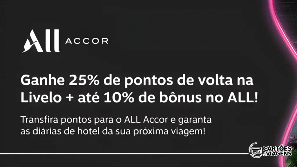 Bumerangue Livelo e ALL Accor