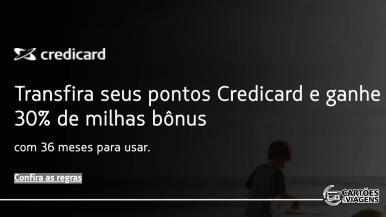Credicard e LATAM com bônus