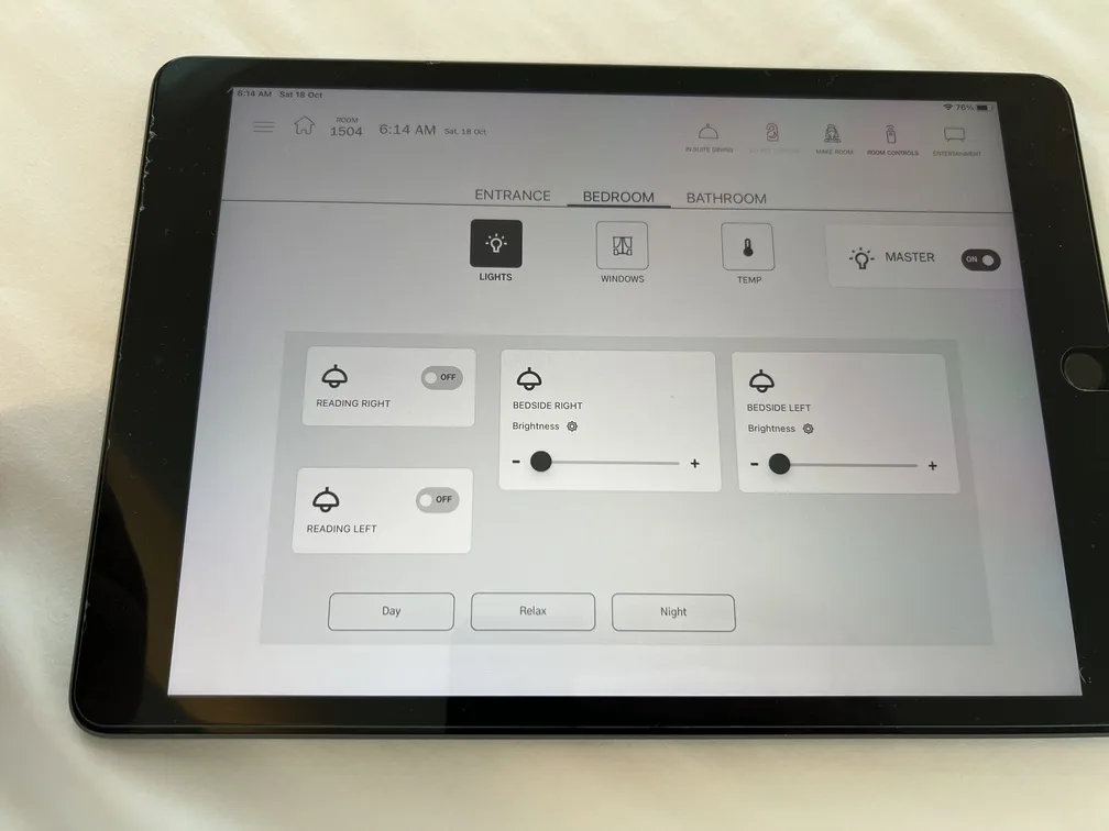 FAIRMONT DOHA CONTROLE