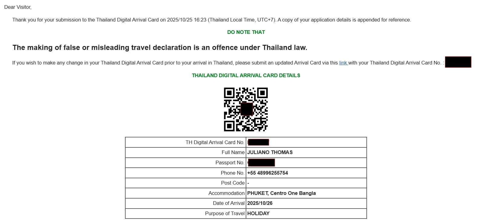 Imigração na Tailândia 2025: documentos obrigatórios, TDAC e como foi nossa experiência em Bangkok e Phuket 1 Imigração na Tailândia 2025