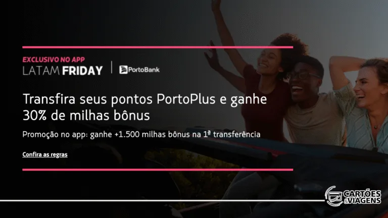 Latam e PortoPlus com bônus: