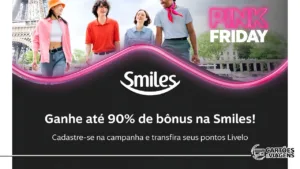 Livelo e Smiles com bônus