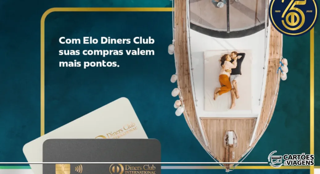Promoção Diners Club: Ganhe até 50 mil pontos extras com seu cartão Elo