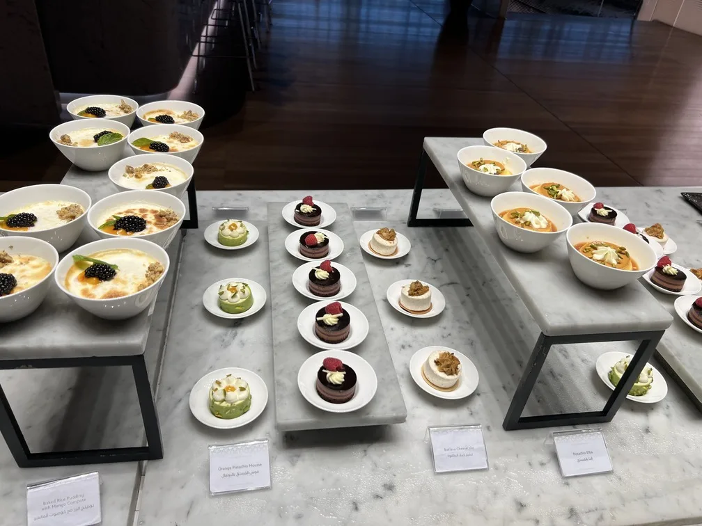 Sala VIP Al Mourjan comida 10