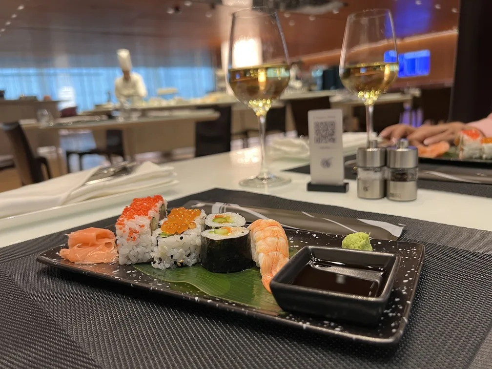 Sala VIP Al Mourjan sushi 2