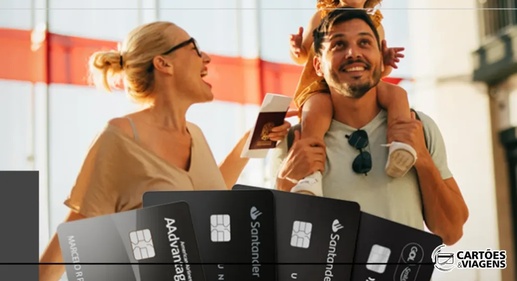 Santander creditando pontos bônus da promoção Temporada de Férias