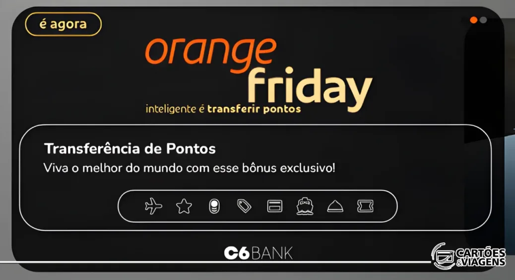 Smiles e C6 com Bônus: Transfira seus Pontos C6 Átomos e Ganhe Até 70% de Milhas!