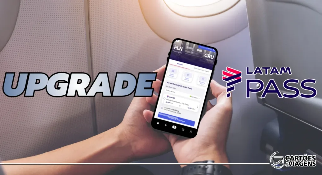 UPGRADE de cabine LATAM pelo celular: passo a passo completo