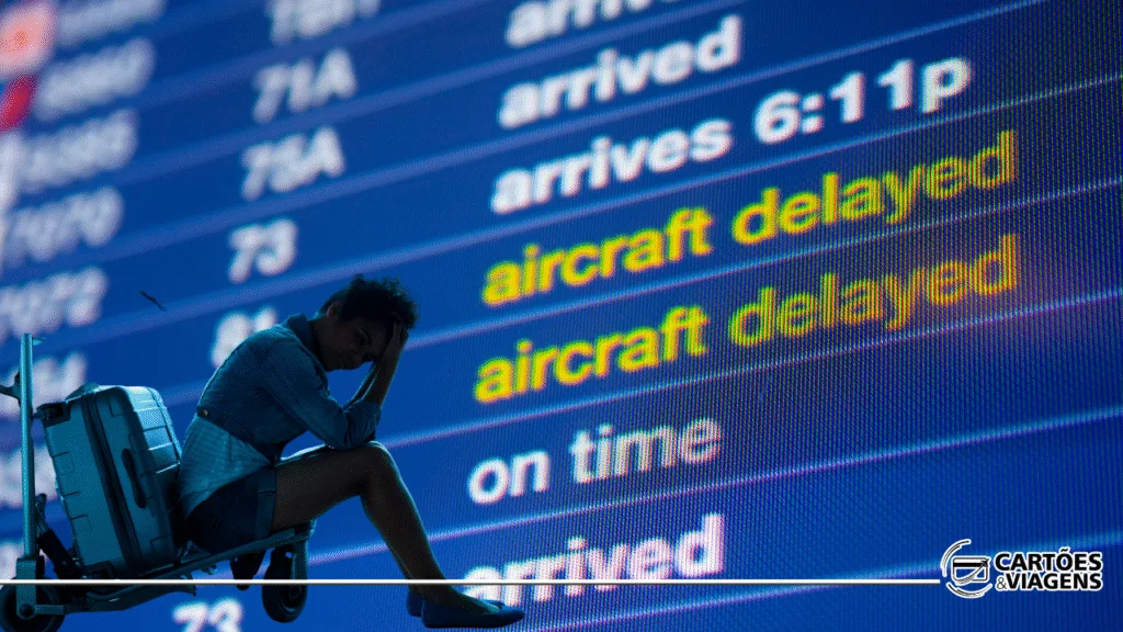 o que fazer com voo atrasado