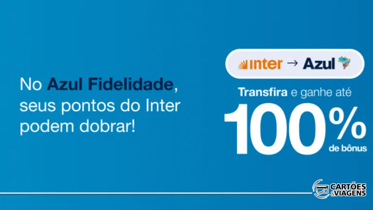 Inter Loop e Azul com bônus