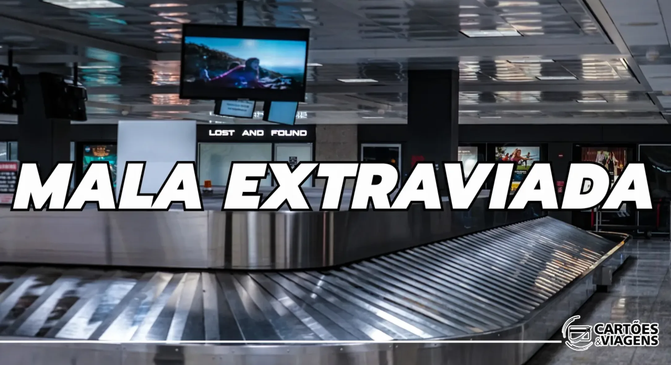 Mala Extraviada: o que fazer quando sua bagagem não chega ao destino