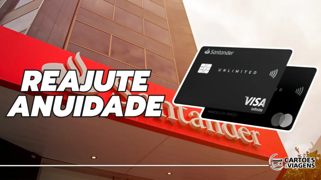 Reajuste anuidade cartão Unlimited